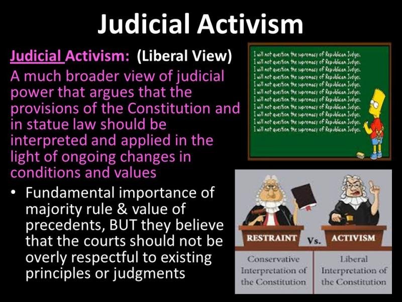 judicial activism