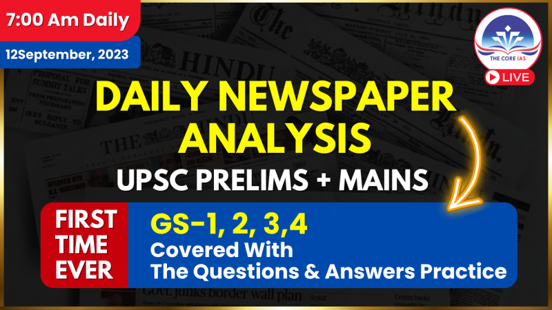 The Hindu Newspaper Analysis | Current Affairs UPSC