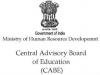 CENTRAL ADVISORY BOARD OF EDUCATION